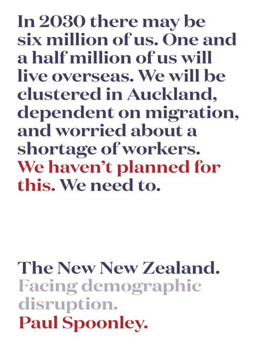 Title details for The New New Zealand by Paul Spoonley - Available